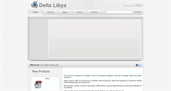 Desktop Screenshot of delta-libya.com